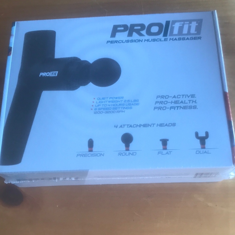 ProFit Percussion Muscle Massager in unopened box